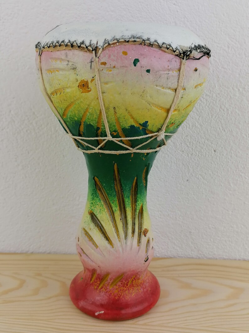 8 Djembé Tam Tam Drum made and handmade in vintage Etsy