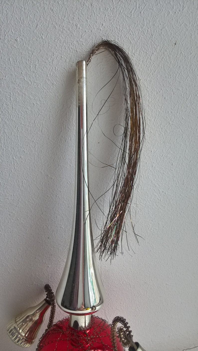 Antique Christmas tree top German Christmas Tree topper Etsy