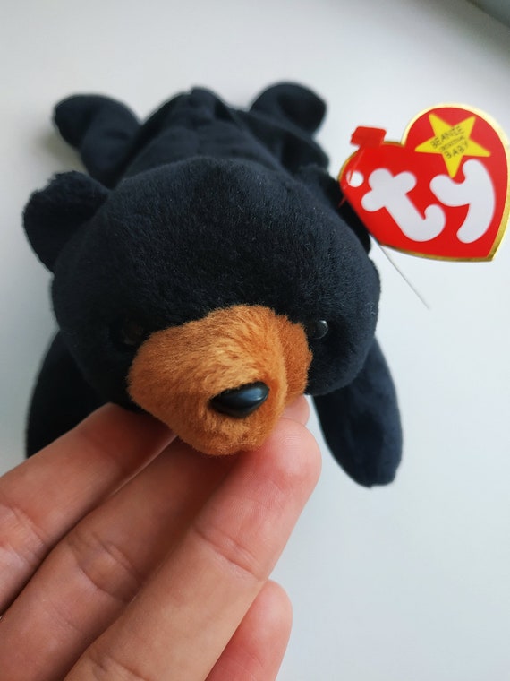 blackie beanie baby value