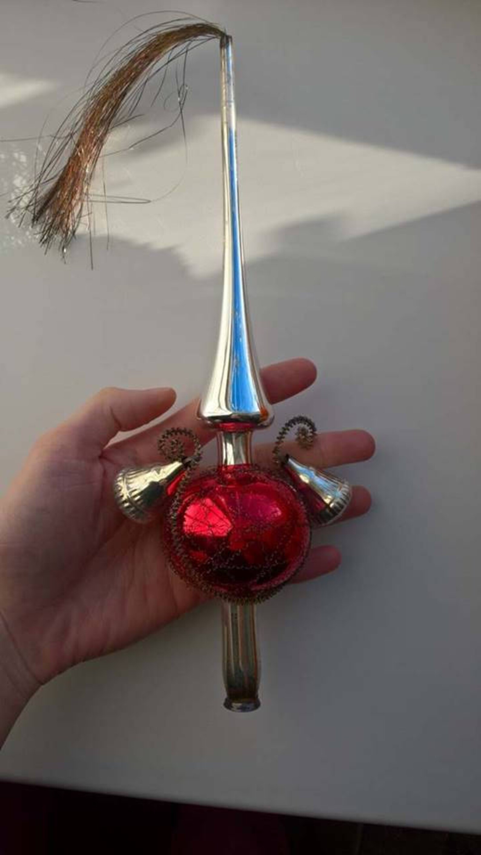 Antique Christmas tree top German Christmas Tree topper Etsy