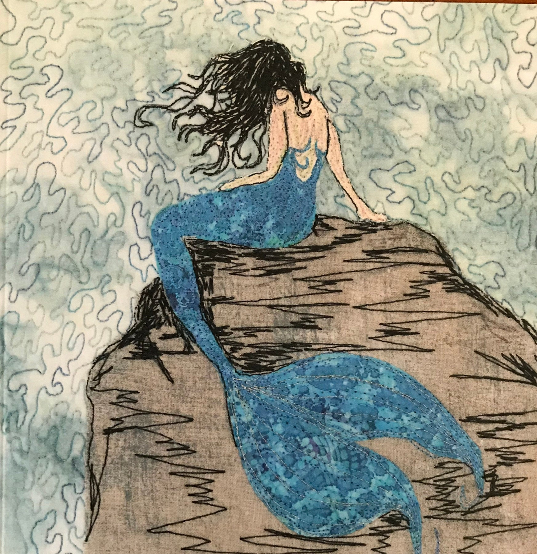 Cornish Mermaid card Etsy
