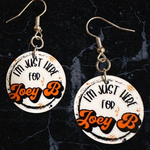 Joey Cincy Football Earrings, Cincinnati, Football earrings, Football jewelry