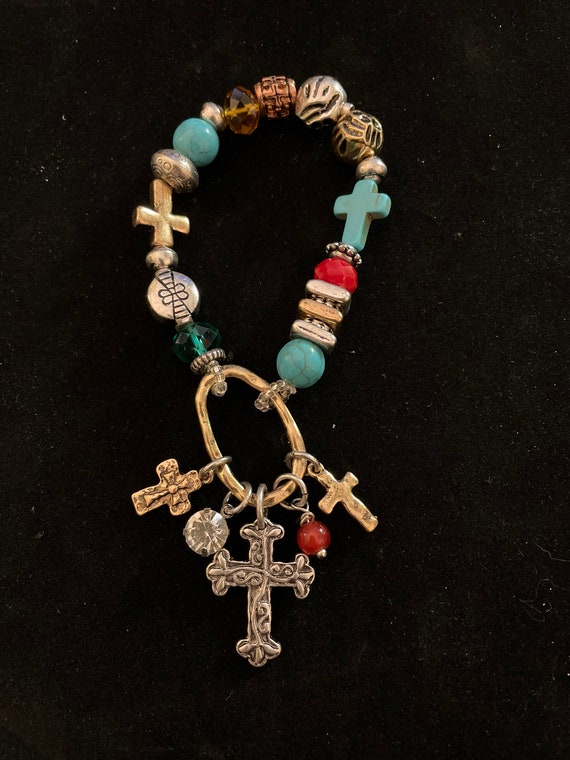 Crosses of Faith Bracelet Etsy UK