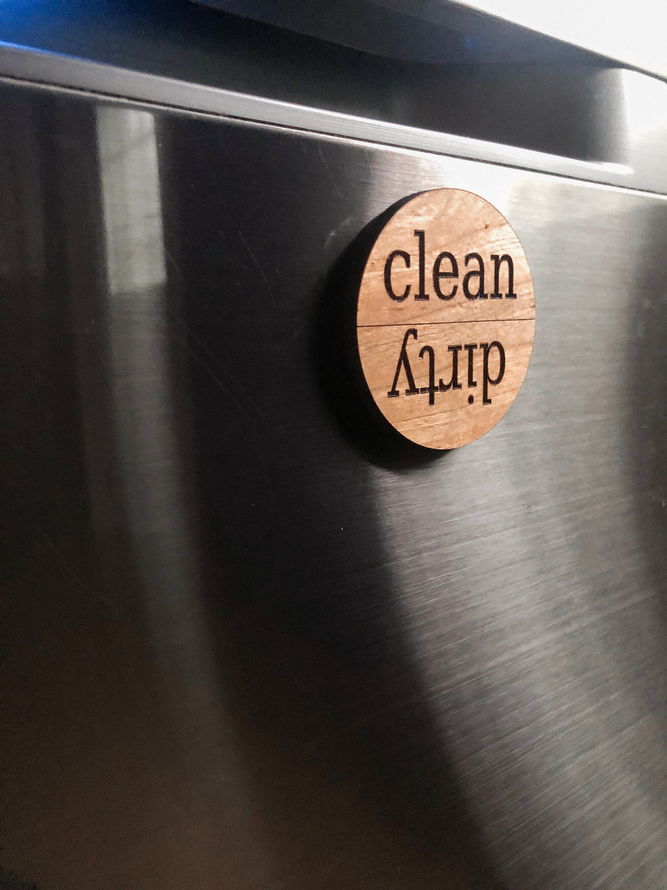 Dishwasher Clean Dirty DW Etsy