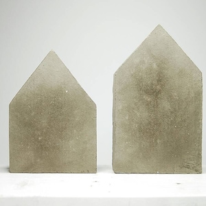 Concrete House Ornament | House Decoration | Shelf Ornament | Concrete Ornament | Concrete House Decoration | House Bookends | Houses