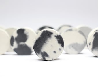 Marble Effect Concrete Cabinet Knob | various hues & custom colours