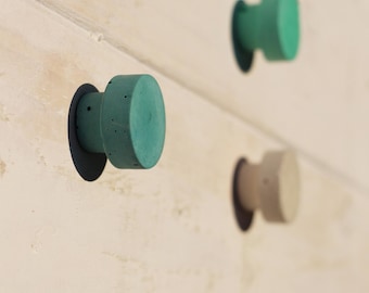 Pastel Concrete Cabinet Knob | Handmade Minimalist Decor