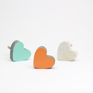 Concrete Heart Wall Hook | Heart Wall Hook | Heart Hook | Heart Coat Hook | Loveheart Wall Hook | Heart Towel Hook | Towel Hook | Nursery
