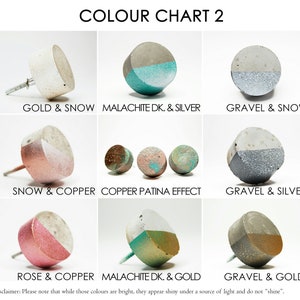 Concrete Small Diamond Cabinet Knob or Wall Hook Natural or choose colour image 10