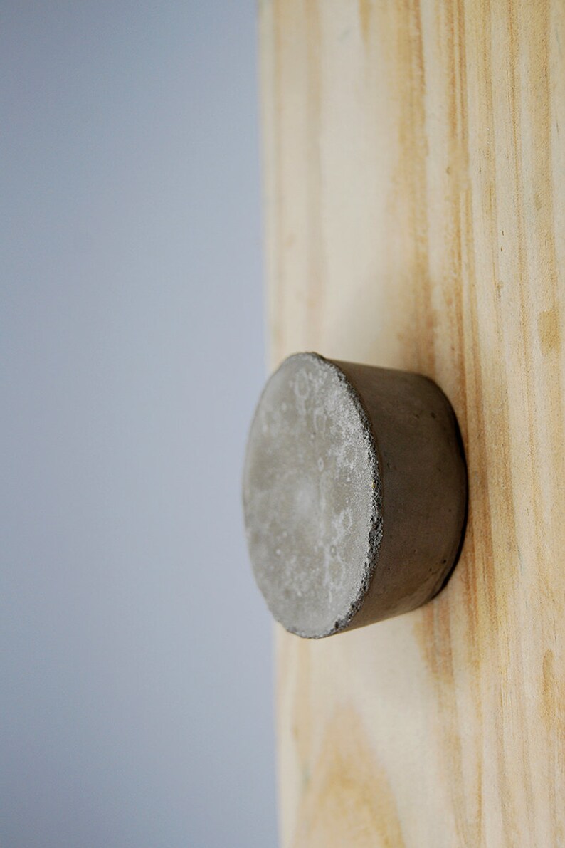 NEW Wall Hook Large Concrete Truncated Cone in 2 Sizes Etsy