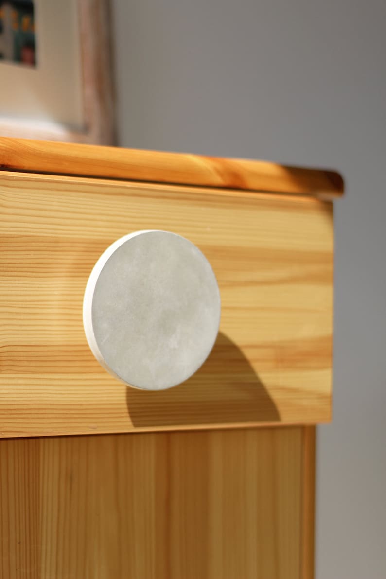 Concrete Knobs Extra Large Knobs XL Knobs Extra Etsy