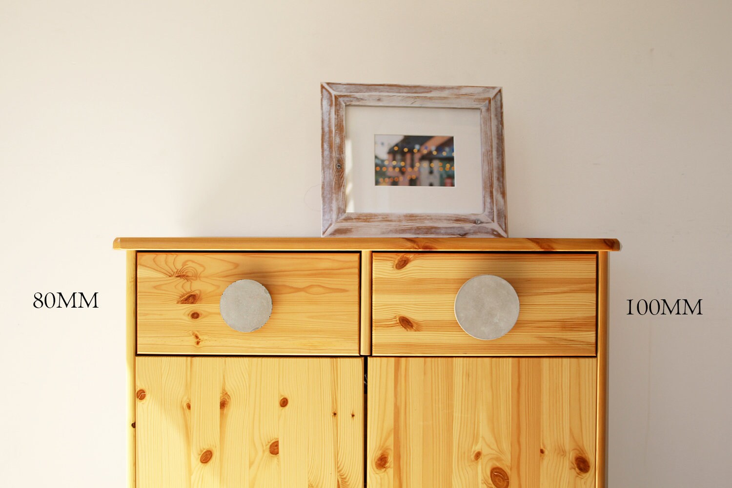 XL Concrete Knobs Extra Large Knobs XL Knobs Etsy