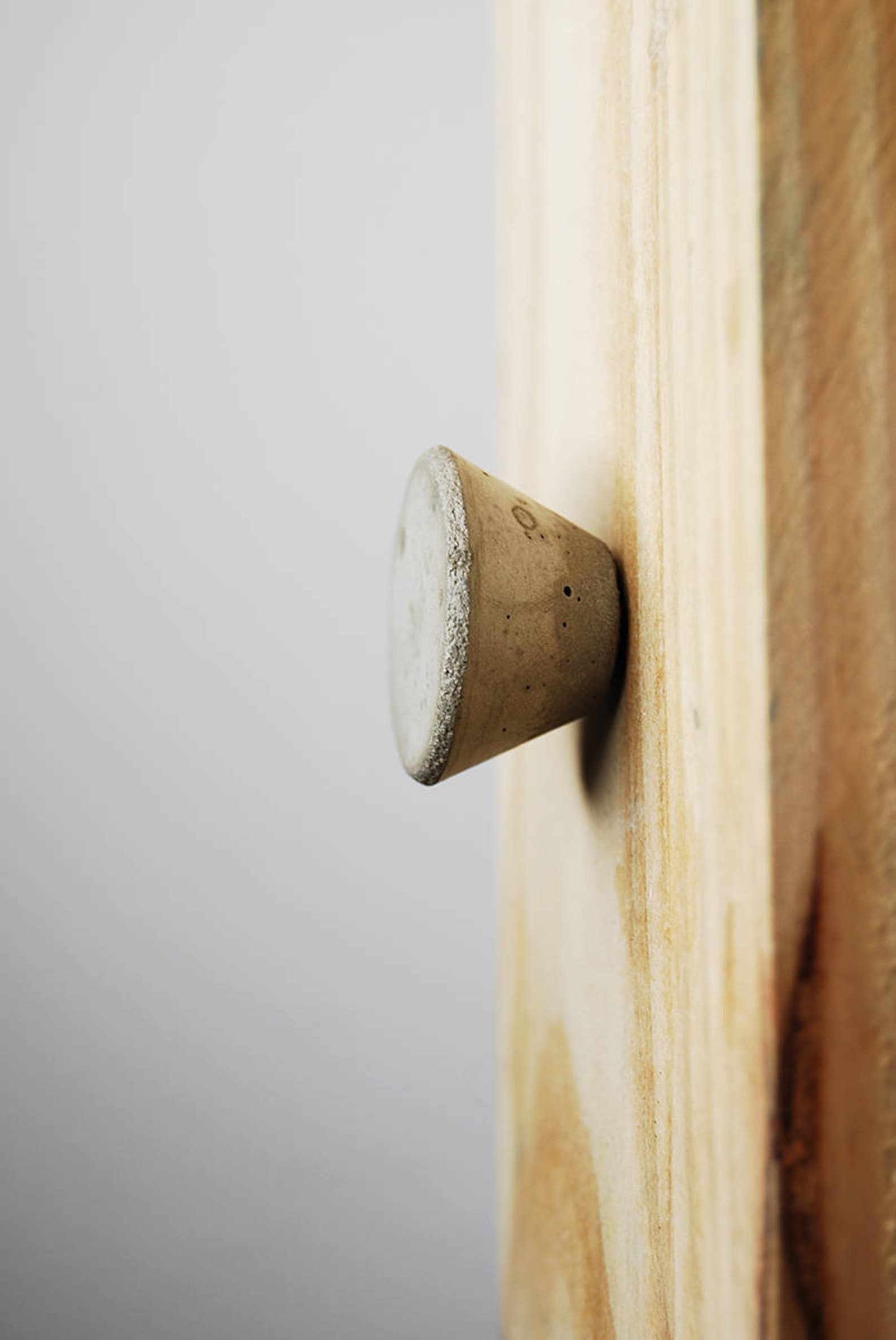 Knobs Concrete Knobs Cone Knob Concrete Bouton Etsy