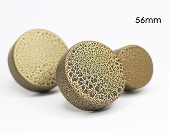 56mm Large | Crackle Effect Cabinet Knob | Turtle Shell Effect Cabinet Knob | Snake Skin Effect Cabinet Knob | Drawer Pull | Cabinet Knobs