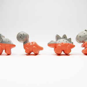 Dinosaur Knobs | Dinosaur Furniture Knobs | Concrete Knob | Dinosaur Handles | Concrete Knobs | Kids Room Decor | Kids Room Furniture