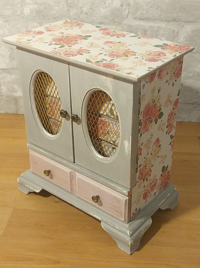 jewelry boxjewelry storagevintage jewelry boxdistressed jewelry storagegray jewelry boxwooden jewelry boxshabby chic jewelry storage