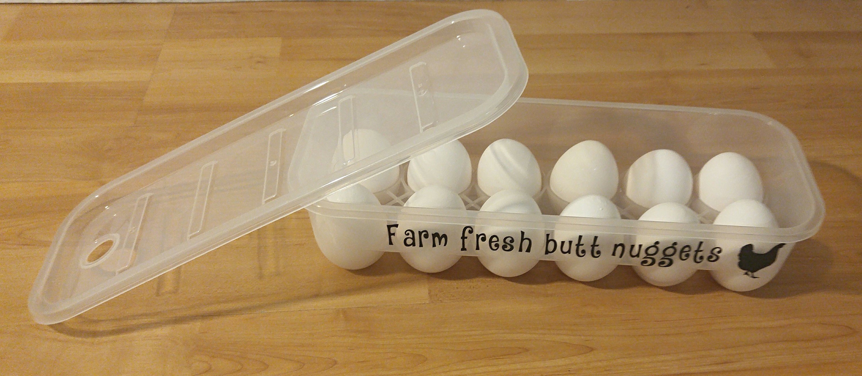 3 Plastic Egg Container set of3 containers Egg container Etsy