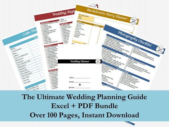 wedding binder wedding planner excel wedding planner kit etsy budget wedding planner
