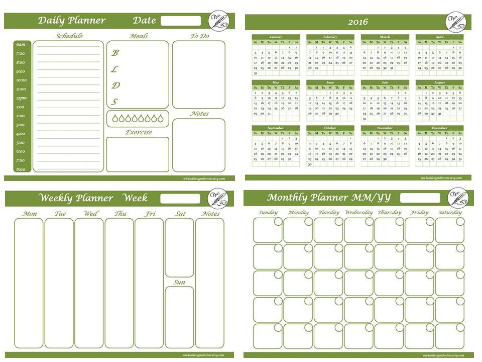 Wedding Planner Book PDF, Wedding Planning PDF, Wedding Checklist