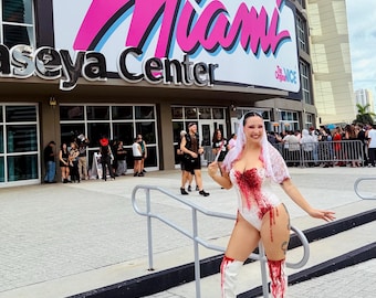 lady Gaga paparazzi performance inspired costume/concert outfit