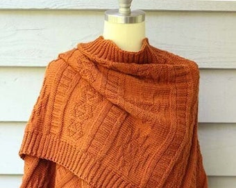 Sedona Wrap Knitting Pattern