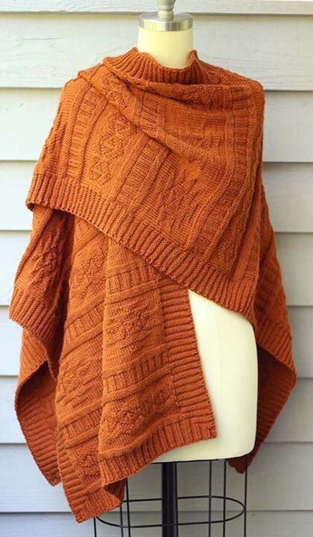 Sedona Wrap Knitting Pattern Etsy