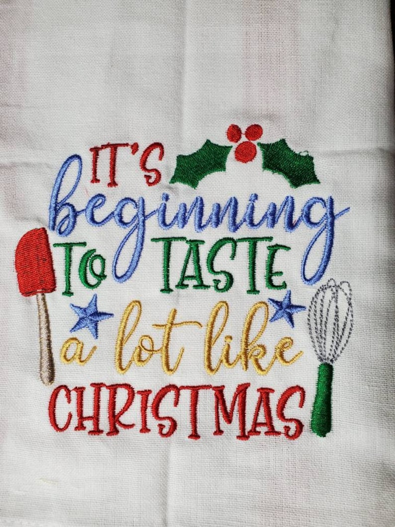 Embroidered Kitchen Towels Sayings for Your Farmhouse Kitchen Etsy
