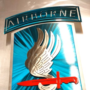 173rd Airborne Brigade / Metal Art