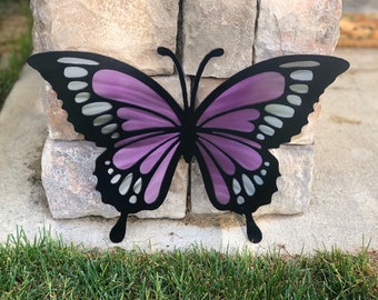 Monarch Butterfly Metal Art wall art colorful butterfly nature art butterflies home decor