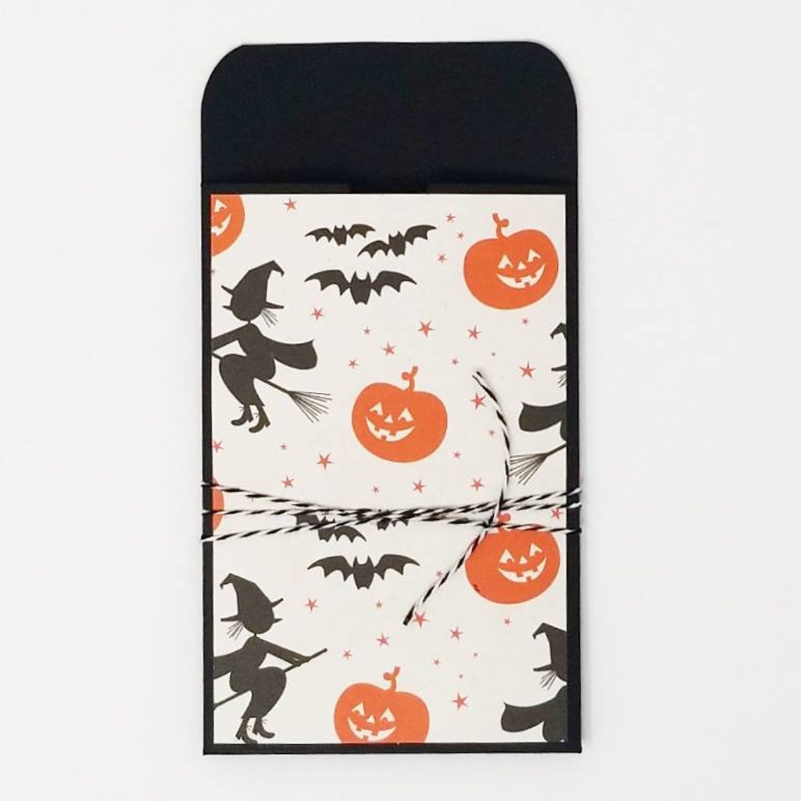 Halloween Candy Pockets // Witches Jack O' Lanterns // Etsy