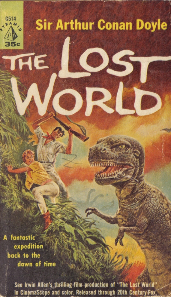The lost world Irwin Allen vintage movie poster print