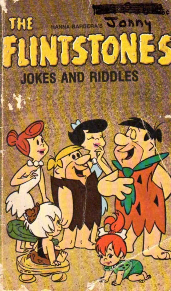 The Flintstones Jokes and Riddles Etsy