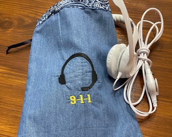 911 Dispatch Headset Bag