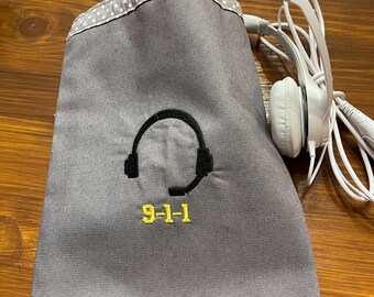911 Dispatch Headset Bag