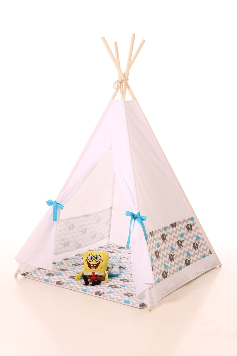teepee pillow and slumber set