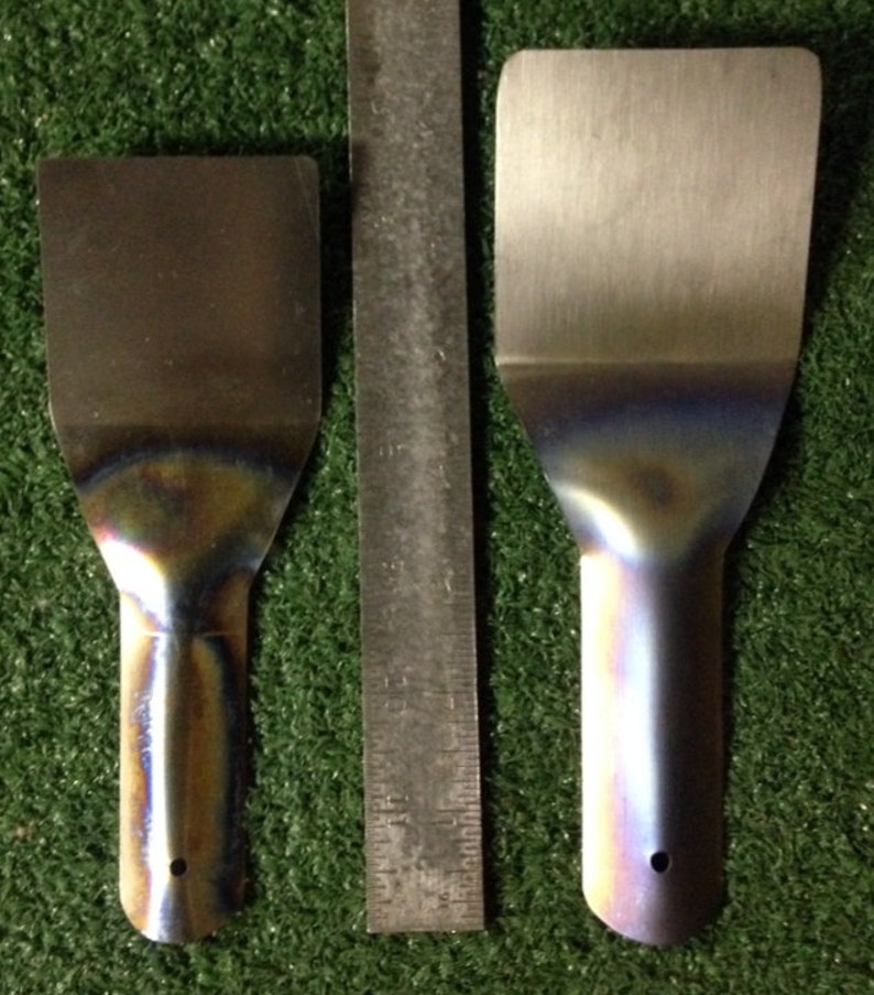 Ultralight Titanium Backpacking Spatulas Etsy
