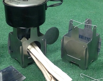 Firefly XL Wood Burning Backpacking Stove - Etsy