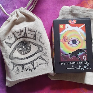 De visie-tarot. Zeldzame indietarot, gelimiteerd tot 100 oplages