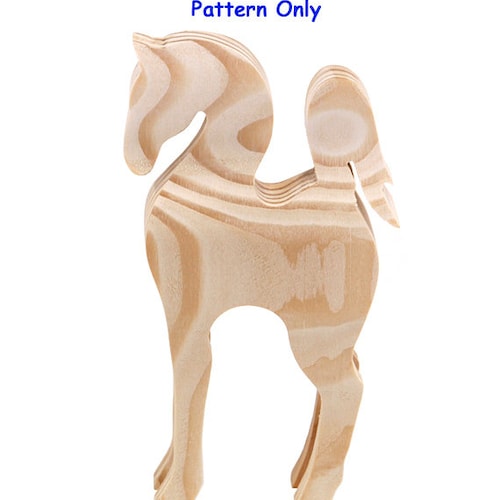 Band Saw / Scroll Saw Horse Pattern Etsy