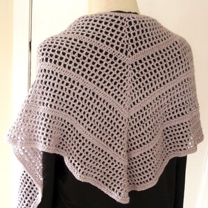 CROCHET PATTERN - Shawl or Scarf, Easy To Make