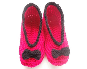 Crochet PATTERN - Two Hour Slippers - Instant Download