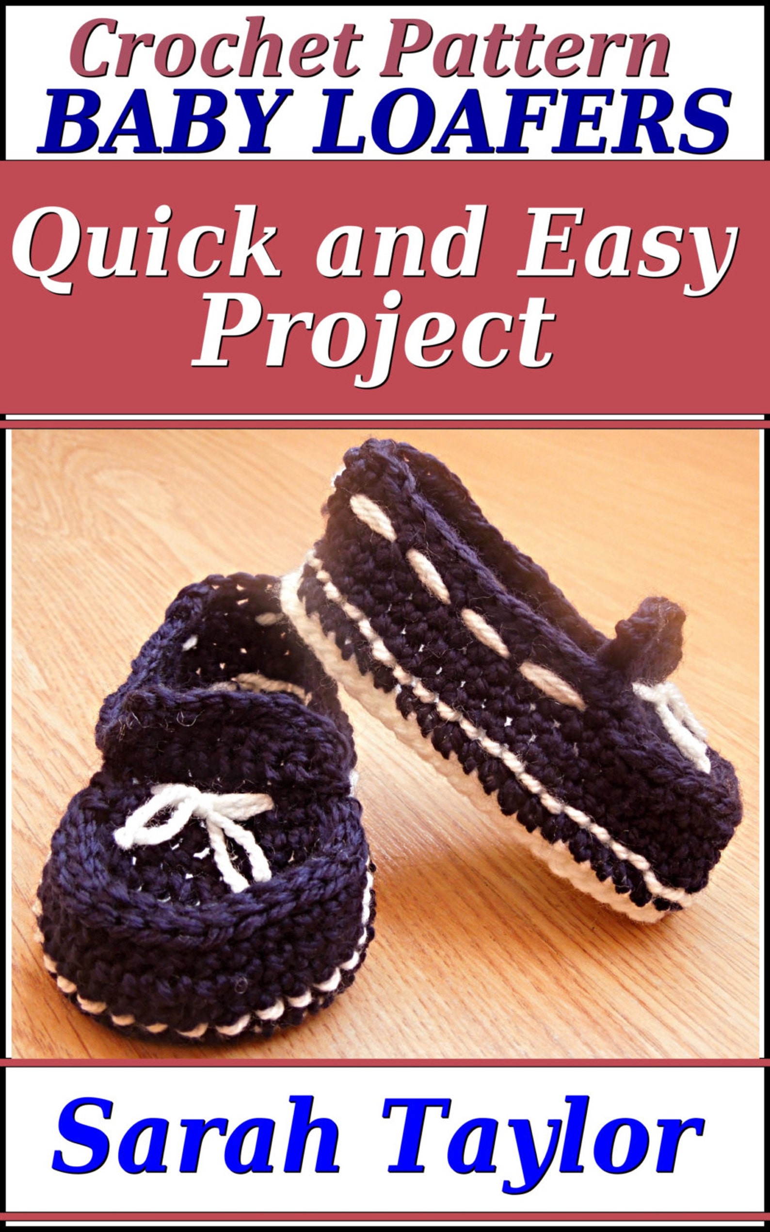 Crochet PATTERN Baby Loafers Quick and Easy Project Etsy New Zealand
