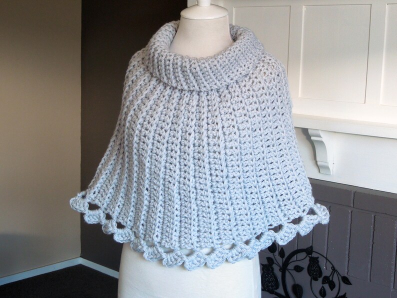 CROCHET PATTERN Capelet Easy To Make image 5