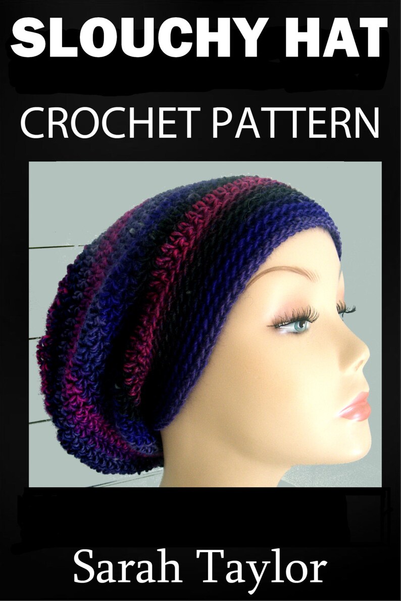 How To Crochet A Slouchy Beanie For Beginners Step By Step Slowly