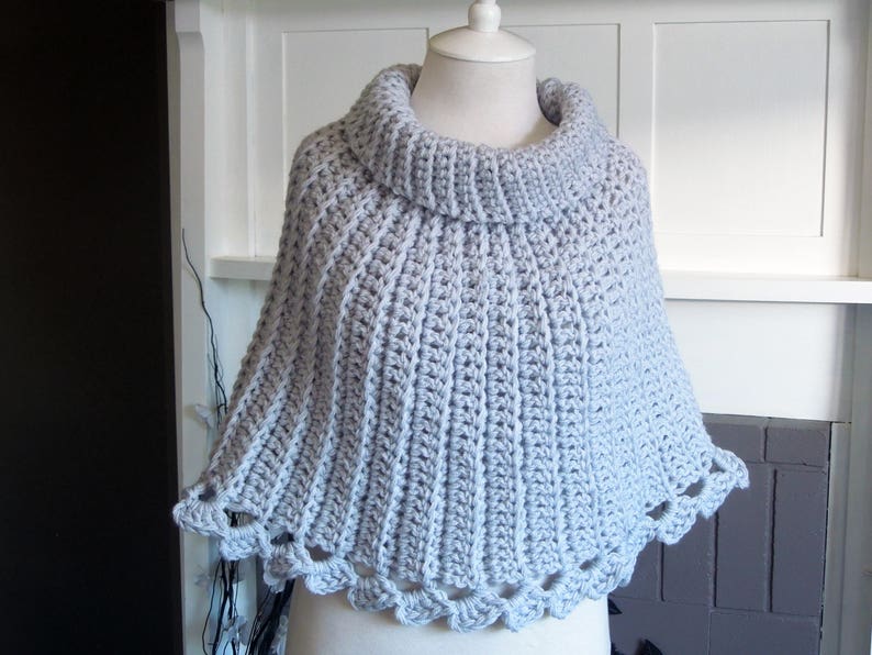 CROCHET PATTERN Capelet Easy To Make image 10