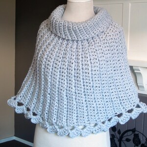 CROCHET PATTERN Capelet Easy To Make image 9