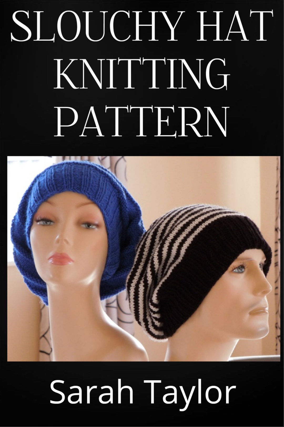 Knitting PATTERN - Slouchy Hat - Easy, Instant Download - Etsy