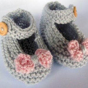 Mary Janes Babyschuhe, Baby Booties Strickmuster, Baby Schuhe Mädchen, Baby Girl Booties, Mary Jane Baby Booties, Baby-Dusche-Geschenk,Mary Janes