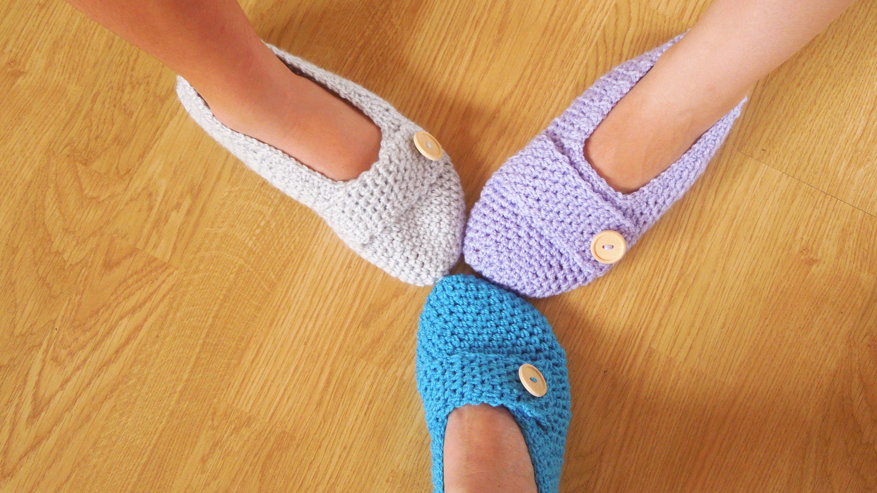 CROCHET PATTERN House Slippers eBook Pattern | Etsy