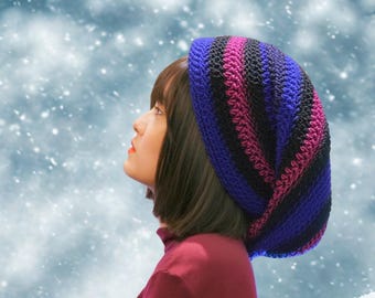 WZÓR NA SZYDEŁKO - Czapka z luźnym daszkiem - Szybki i łatwy projekt, do natychmiastowego pobrania